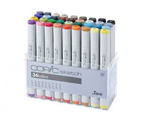    Copic Sketch Basic Set 36 