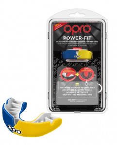  OPRO Power-Fit Hi-Tech Self-Fitting Blue/Yellow (art002293007) 5