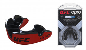  OPRO Junior Silver UFC Hologram Red/Black (art.002265001) (VZ55002265001) 11