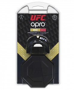  OPRO Gold UFC Hologram Black Metal/Gold (art.002260001) (VZ55UFC_Gold_Black) 6