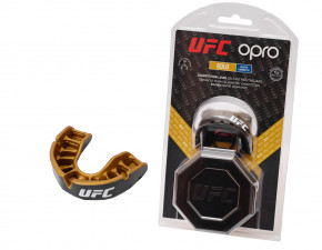  OPRO Junior Gold UFC Hologram Black Metal/Gold (art.002260001) (VZ55UFC_Junior-Gold_Black) 10