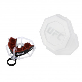  OPRO Silver UFC Hologram Black/Red (art.002259002) (VZ55UFC_Silver_Black/Red)