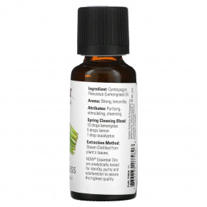    NOW Essential Oil Lemongrass 30   3