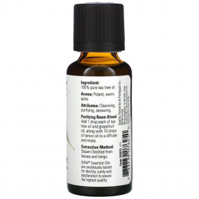    NOW Tea Tree Oil 30   3