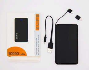       Power Bank 2LIfe 10000 mAh lightning Black (n-458)