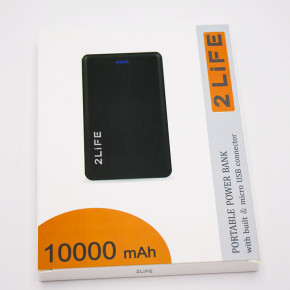       Power Bank 2LIfe 10000 mAh lightning Black (n-458) 5