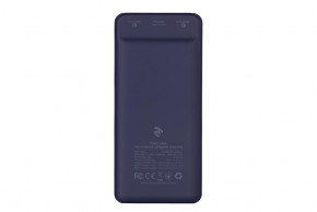  2E 20000mAh QC3.0 2USB 3A Dark Blue (2E-PB2005AQC-DARKBLUE) 3