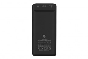  2E 20000mAh QC3.0 2USB 3A Black (2E-PB2005AS-BLACK) 3