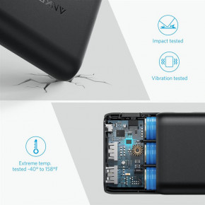  Power Bank Anker PowerCore Speed 20000mAh QC3.0 V3 2USB 3A Black (A1278H11) 4