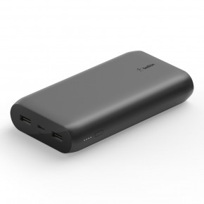    Belkin 20000mAh, 15W, Dual USB-A, USB-C, black (BPB003BTBK) 3