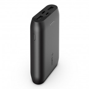    Belkin 10000mAh, 15W Dual USB-A, USB-C, black (F8J267BTBLK) 3