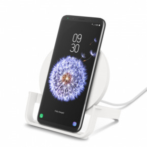    Belkin Stand Wireless Charging Qi, 10W, white (WIB001VFWH) 5