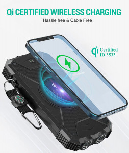   Blavor 10000mAh Qi Wireless Charger () 4