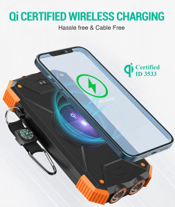   Blavor 10000mAh Qi Wireless Charger () 3