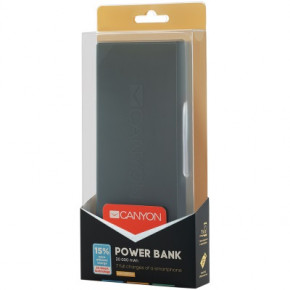    Canyon 20000mAh Dark Grey (CNE-CPBF200DG) 5