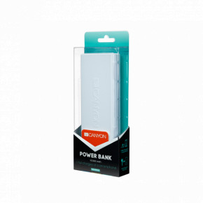  Canyon 10000mAh 2USB 2.4A White (CNE-CPBF100W) 3