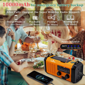   Gustermmy 10000mAh Orange 3