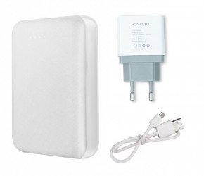   Honestel CD15 Power Bank 10000mAh white