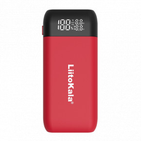  Power Bank Liitokala Lii-MP2 Red, 2x18650-21700, QC PD, LCD, Box