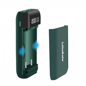  Power Bank Liitokala Lii-MP2 Green, 2x18650-21700, QC PD, LCD, Box 4