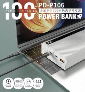    Proda PD-P106 30000mAh White (PD-P106-WH) 5