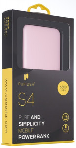    Puridea S4 6000 mAh Li-Pol Pink/White 10