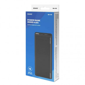  SAVIO BA-05 20000mAh 20W PD QC3.0 USB-C OUT  (SAVBA-05_WV) 4