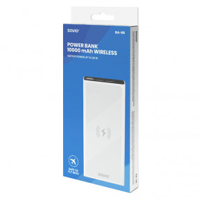  SAVIO BA-06 10000mAh 20W PD QC3.0 USB-C OUT, Wireless 15W,    (SAVBA-06_WV) 4