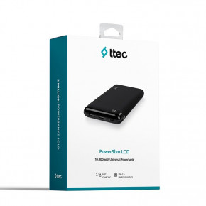    Ttec 10000mAh PowerSlim Black (2BB183S) 3