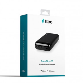     Ttec 20000mAh PowerSlim Black (2BB184S) (1)