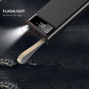 Power bank WUW U33 40000mAh |2USB/1Type-C/1Lightning, 2.1A| black 3