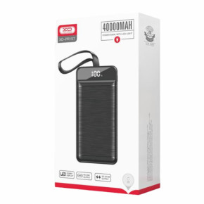   XO Power Bank PR157 22.5W 40000mAh Black 4