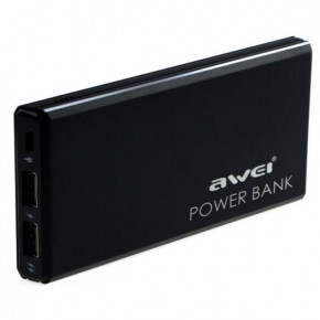 Power bank Awei P92k 10000 mAh |2USB, 2.1A| black