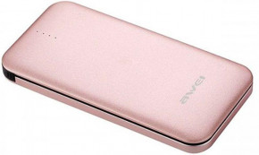   Awei P20K 8000mAh Power Bank Rose Gold 4