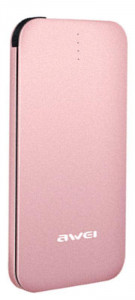   Awei P20K 8000mAh Power Bank Rose Gold 6