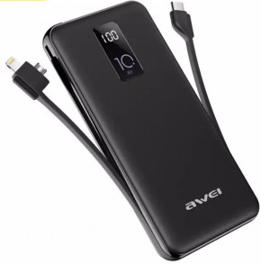   Awei P41K 10000mAh Universal Power Bank Black 5