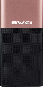   Awei P53K 10000mAh Power Bank Rose Golg