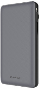   Awei P62K with cable 20000mAh Li-Polimer Grey 4