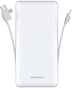   Awei P62K with cable 20000mAh Li-Polimer White