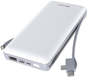   Awei P62K with cable 20000mAh Li-Polimer White 5