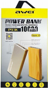   Awei P93K 10000mAh Gold 4