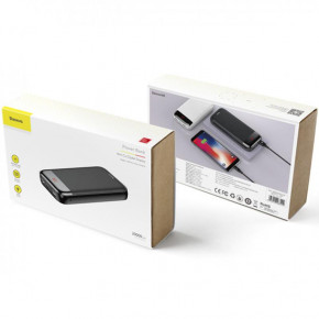  Power Bank Baseus Mini Cu Digital LCD 20000mAh Black (PPALL-CKU01) 4