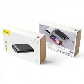 Power Bank Baseus Mini Cu with diital display 20000 mAh |2USB/Type-C/Lightning/PD/QC/2.1A| black 3