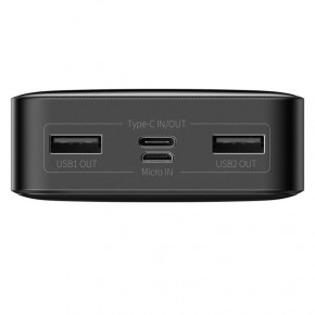  (Power Bank) Baseus Bipow PPDML-J01 black, 20000mAh, 15W, SCP, LED, Box 4