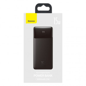  (Power Bank) Baseus Bipow PPDML-J01 black, 20000mAh, 15W, SCP, LED, Box 7