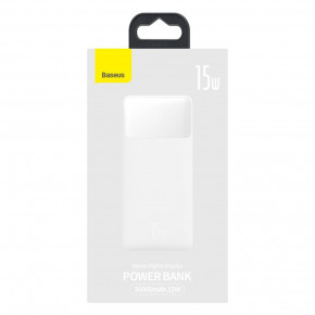    Power Bank Baseus Bipow PPDML-K02 White 30000mAh 7