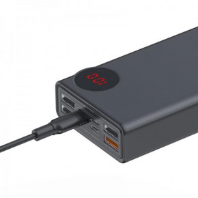 Power Bank Baseus Mulight Quick Charge 30000 mAh |4USB/Type-c/Lightning/PD/QC/33W| black 3