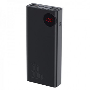 Power Bank Baseus Mulight Quick Charge 30000 mAh |4USB/Type-c/Lightning/PD/QC/33W| black 5