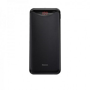 Power Bank Baseus Gentleman Digital Display Power Bank Baseus 10000 mAh |2USB/2.1A| black