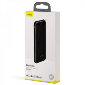 Power Bank Baseus Gentleman Digital Display Power Bank Baseus 10000 mAh |2USB/2.1A| black 6